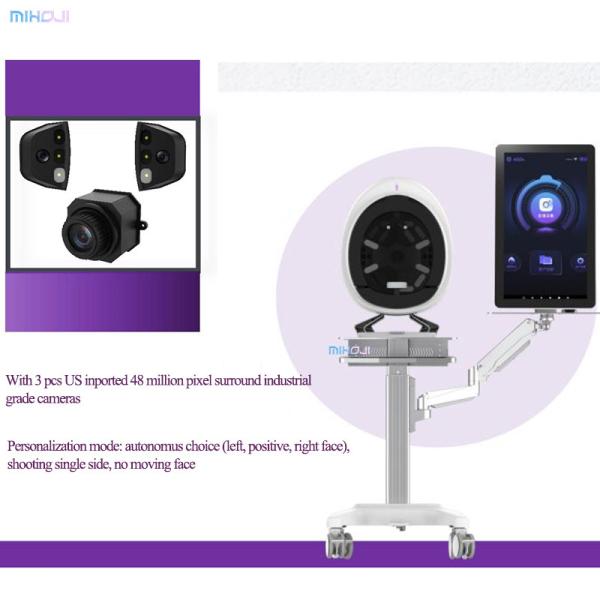 1pc Camera 4D Skin Analysis Machine Pigmentation Analysis For Beauty Salons