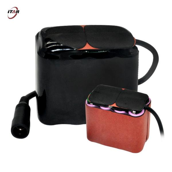 Waterproof Rechargeable Battery Packs Lithium Ion 7.4V 10400mAh OEM ODM