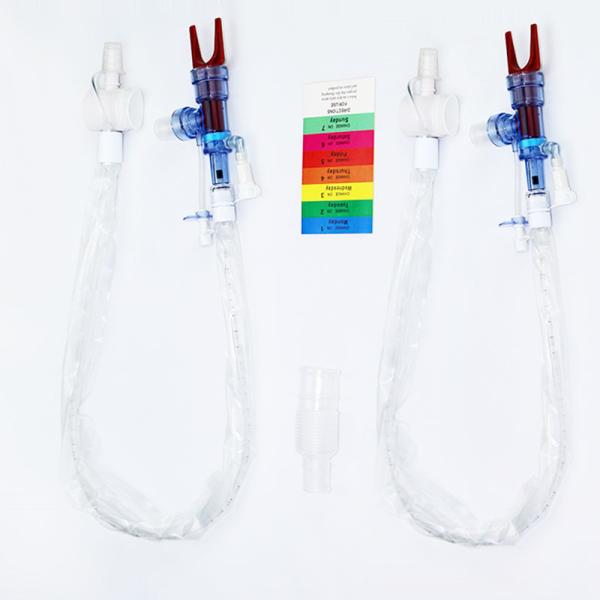 Soft PVC Closed Oral Suction Cannula Catheter System – OEM Available