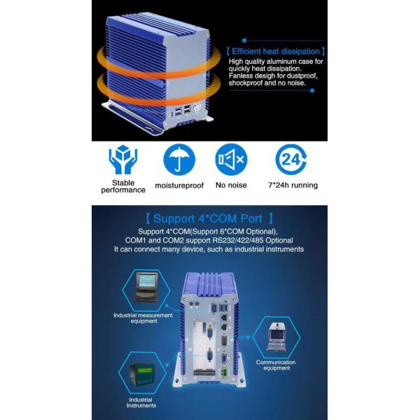 Intel Core I5 7200U Mini PCIe Industrial Mini PC без вентилятора IBOX-701Plus