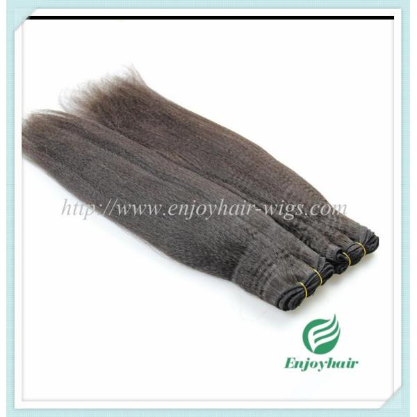 Chinese 5A virgin hair weave ,natural color,yaki straight hair extension 10''-26''length
