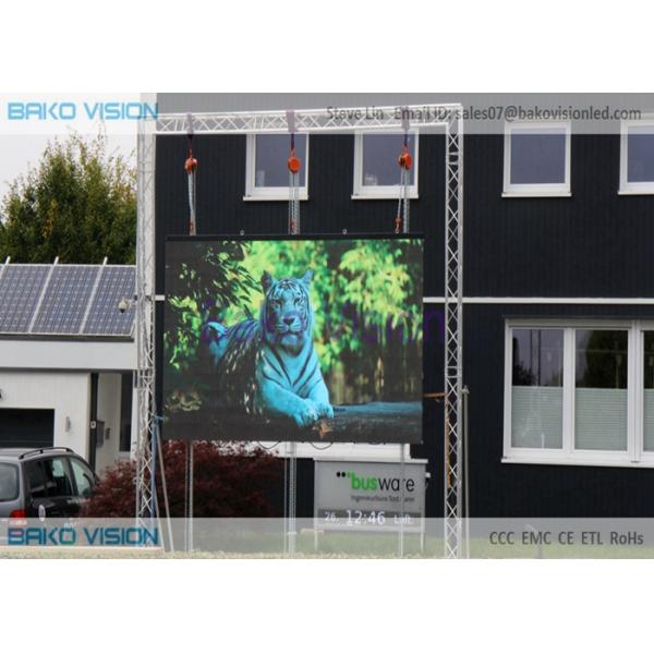 IP65 Outdoor Rental LED Display 6000 Nits Video Wall For Stage Performance