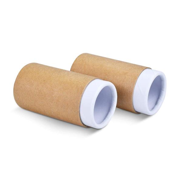 Перерабатываемая специальная коробка для упаковки чая с логотипом Kraft Paper Tube Gift Cylinder Tube Box