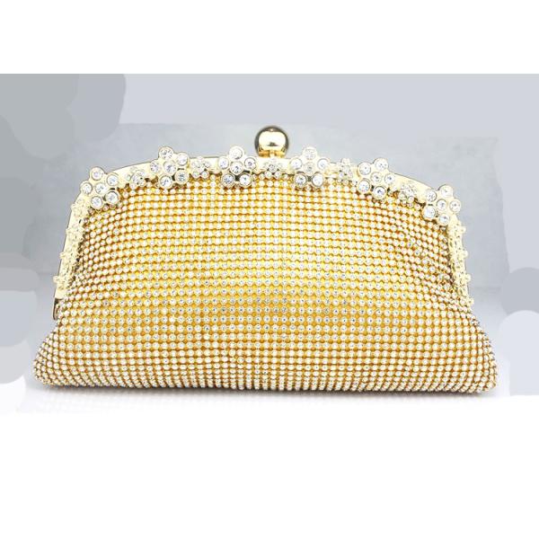 Classic full crystal rhinestone clutch dinner evening lady bride bridesmaid diamond-encrusted dinner clutch bags