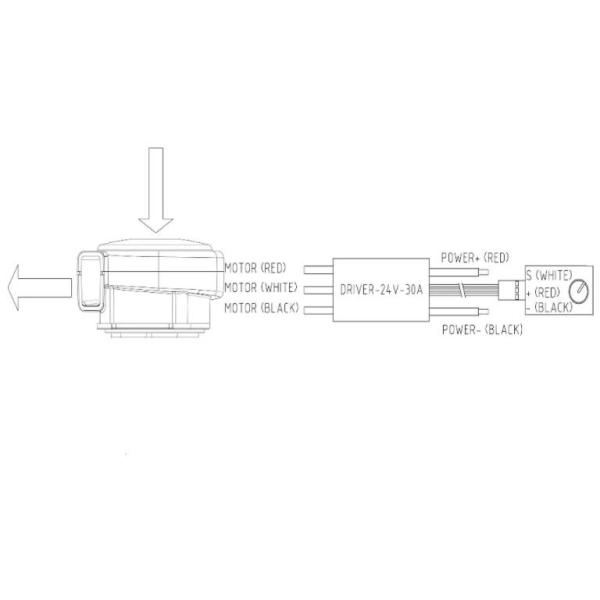 микро- пластиковая безщеточная воздуходувка воздуха 12V для маски воздуха