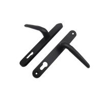 OEM Noir à travers la porte et la fenêtre à double face Manches en aluminium à deux côtés
