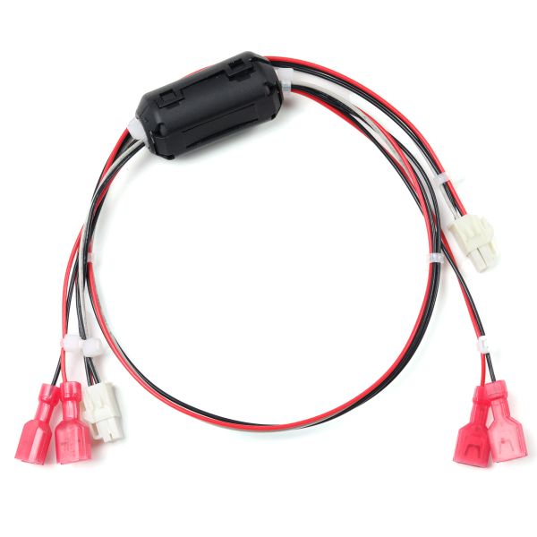 4Pin Nano-Fit to 6.3mm Female Blade Terminal Power Wiring Harness with Ferrite Core