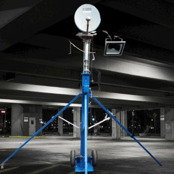 Balloon Light Winch Up 9M 10KG Aluminum Body Portable LED Light Towers