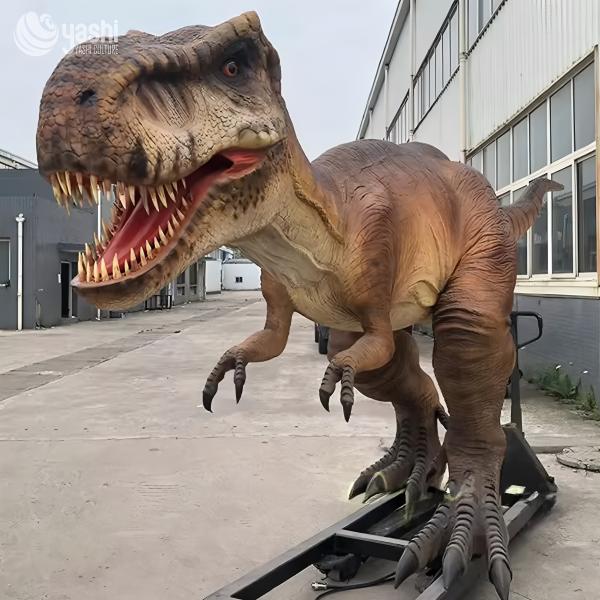 Realistic Dinosaur Sculpture Animated Model for Outdoor Exhibitions and Parades