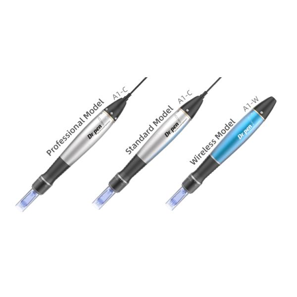 400mAh Battery Dr pen A1W Multifunctional Electric Facial Luminous Micro-Needle Wireless Dermal Pen