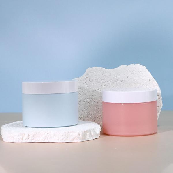 Double Wall PP 100g 3.38oz Cosmetic Jars for Body Butter Jars Cream Material Face Mask Hair Oil Packaging Containers