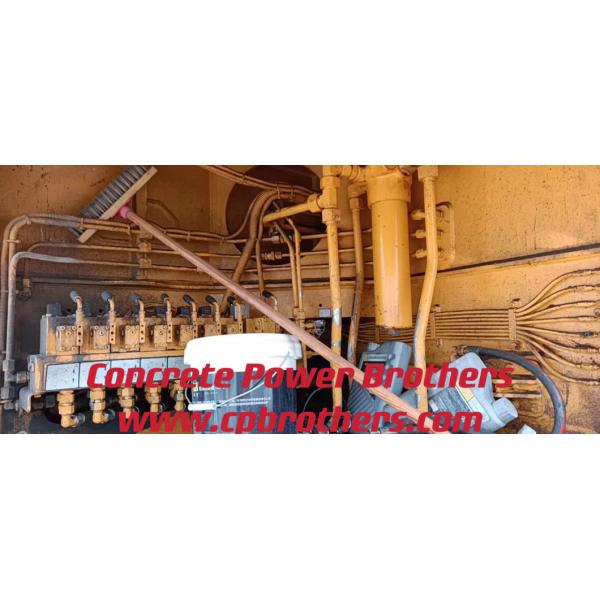 2014 Putzmeister 56м Бетонный насос грузовик монтированный гидравлический бетонный смеситель насос