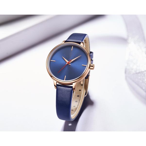 Japan quartz 2035 Womens Quartz Watch Alloy Case 3 ATM Waterproof