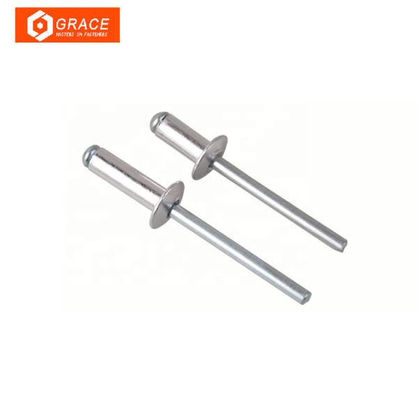 Aluminum Metal 8mm Countersunk Head Blind Rivets Galvanized
