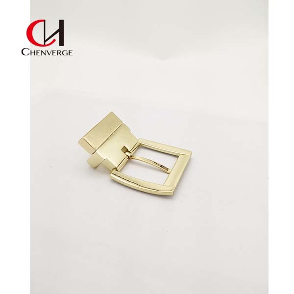Antirust Gold Reversible Belt Buckles Anti Corrosion Durable