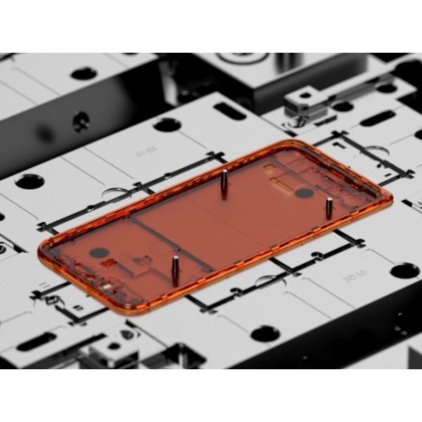 OEM / ODM: Вставка формовки и прозрачный трехпрочный корпус телефона (1 * 2) No.23689