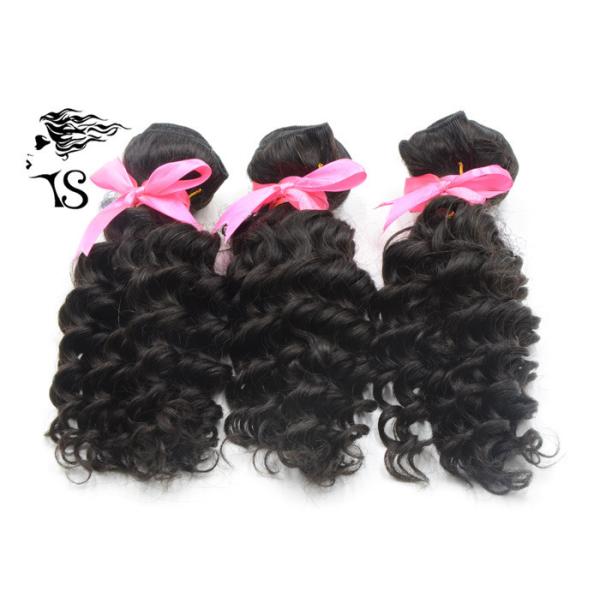 Deep Wave Indian Wavy Hair Extensions , 8A Real 100 Indian Hair Extensions