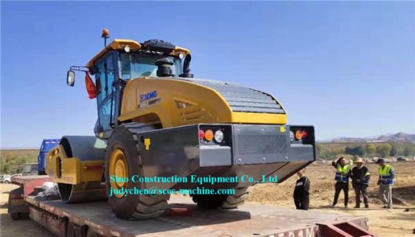 Heavy Duty Construction Equipment Single Drum Vibratory Road Roller XS265JS 26 Ton
