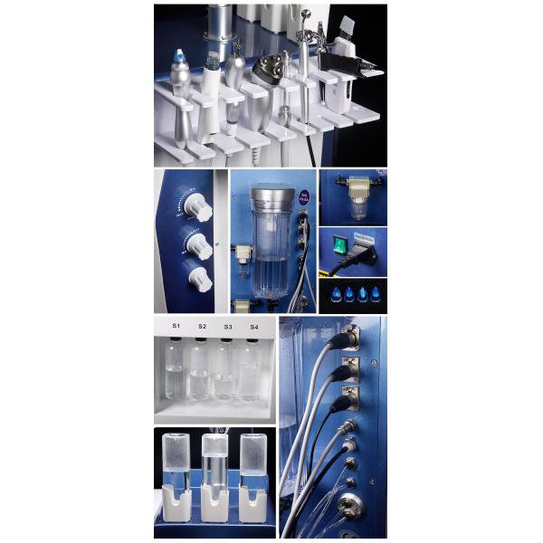 800W 240V Beauty Therapy Machine 9 In 1 Micro Dermabrasion Facial Deep Cleaning
