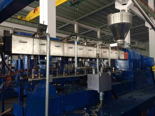 Largura ondulada 850-1050mm da máquina da extrusão da folha da telha de telhado da onda do ANIMAL DE ESTIMAÇÃO