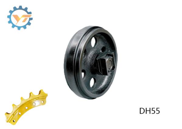 ZG50Mn Montura de idler frontal de aço para peças do trem de pouso da escavadeira