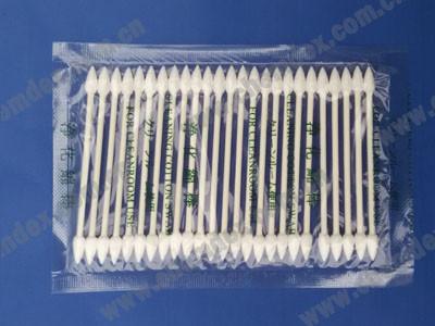 CS25-002 (Huby 340 CA-003) Cleanroom Cotton Swabs/paper handle cleanroom swab/cotton cleaning swab/huby340 cleaning swab