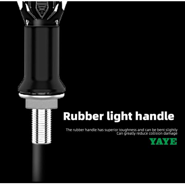 Lumière dynamique LED de virage de moto avec 30000 heures de durée de vie et matériel ABC PC