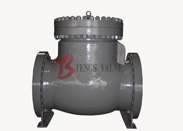 600LB Industrial Check Valve Flanged Cast Carbon Steel HF H44 30 Inch