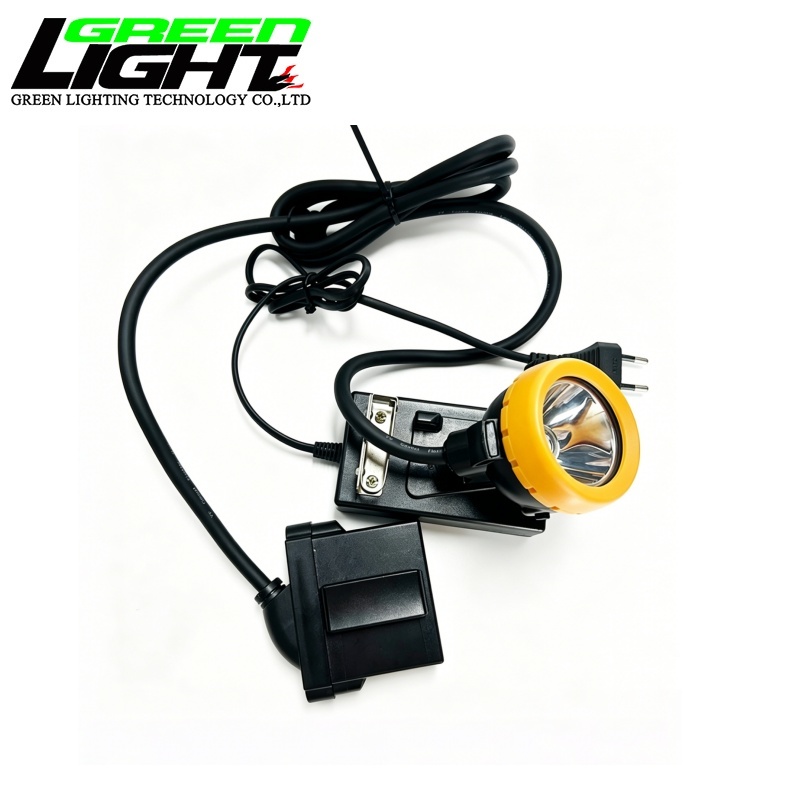 IP68 Waterproof Rechargeable Mining Cap Lamp 7.8Ah LED Miner Headlamp Hard Hat Light for Underground Safety Work