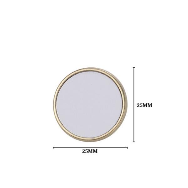 DIY Sublimation Blank Metal Badge Brooches Personalised Pin Badges
