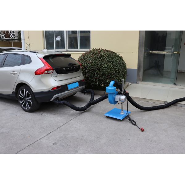 Portable Exhaust Extractor with Activated Carbon Filter On-Demand Purification for Workshops