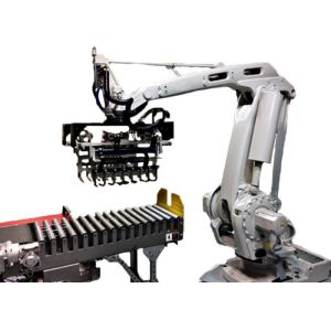 180kg Payload 4 Axis Multi-line Capacity Robotic Palletizing System for Industrial Automation