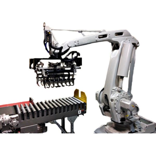 180kg Payload 4 Axis Multi-line Capacity Robotic Palletizing System for Industrial Automation
