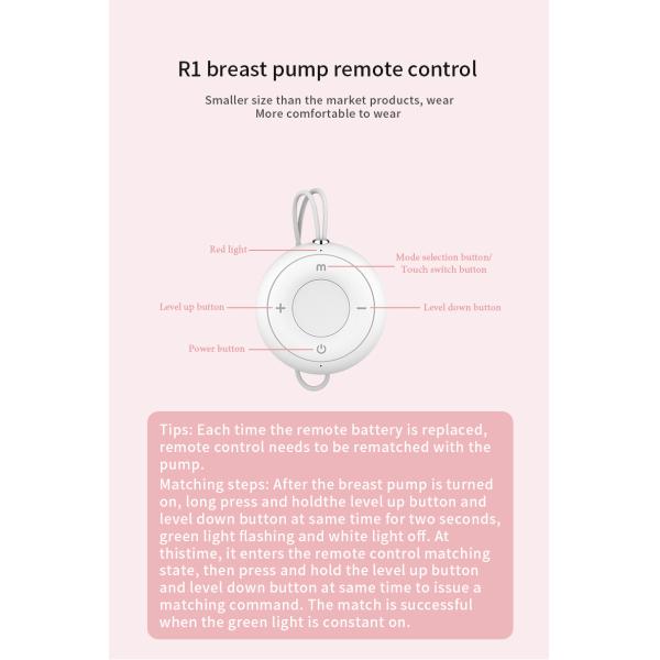 Affichage LCD Pompes mammaires rechargeables USB portables pour l'expression du lait et sans mains