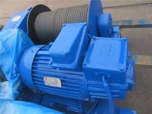 JM Type 50t 20t Electric Lifting Winch Wire Rope Easy Operated