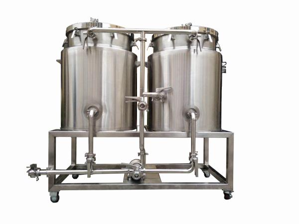 100L Small Microbrewery Beer Brewing Fermenter SS304 Stainless Steel Brewing Systems