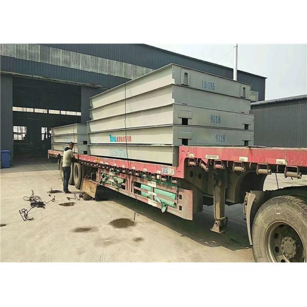 100 Ton Truck Weighbridge Anti Corrosion Internal Cavity 3m - 3.5m Width