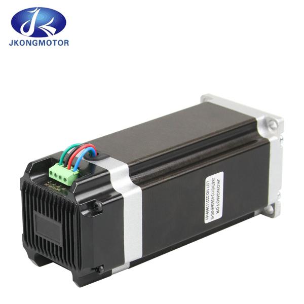 Jkongmotor Nema 17 23 24 34 0.48N.m 0.72N.m 2000RPM CANOPEN Bus Control 24V 48V DC Brushless Integrated Stepper Step Motor And Driver For Medical