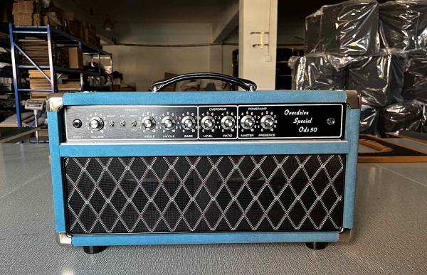 Custom Dumble Style Overdrive Special FODS 50W Suede Blue JJ Tubes