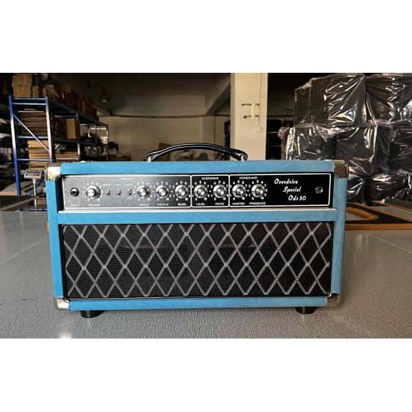 Custom Dumble Style Overdrive Special FODS 50W Suede Blue JJ Tubes