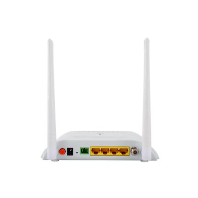 1GE 3FE WiFi Gpon ONU CATV com a caixa terminal da fibra do roteamento um do WDM 300Mbps