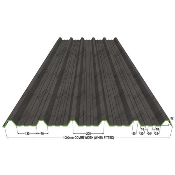 Galvanized Profile C10 Steel Roofing Roll Forming Machines Metal Computerised