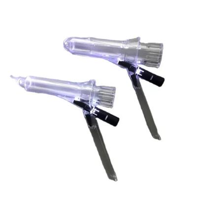 Anoscópio com dois furos Anoscópio anal descartável Especulum estéril