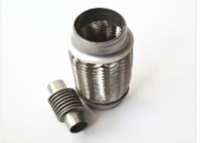 SS 304L / 316L Auto Exhaust Flexible Pipe 38mm - 76mm Inner Diameter