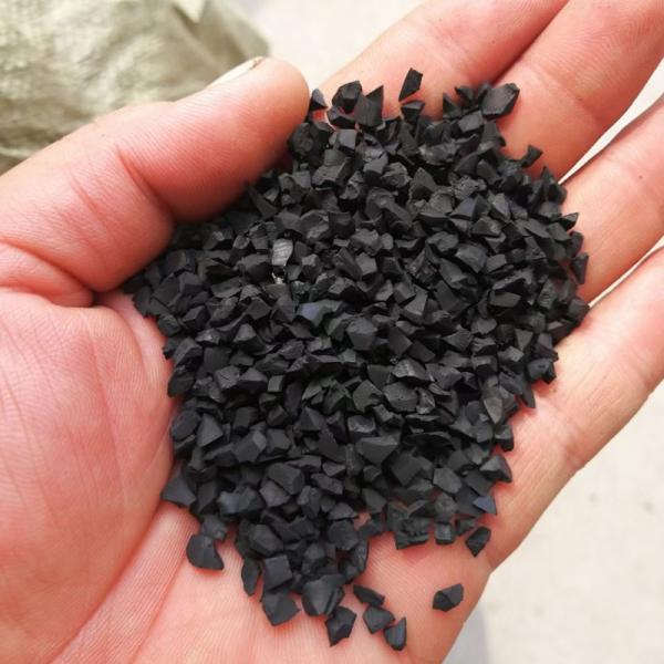 Granules de caoutchouc SBR noir de 0,5 à 2 mm pour le remplissage d'herbe artificielle