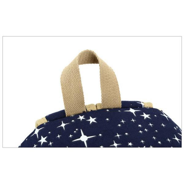 Star Printing Trendy School Backpacks , Teenage Girl's Rucksack School Bag