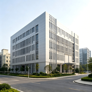 Stylish Multi-level Prefab Office Building with Aluminum Composite Panels for Industrial Manufacturing Warehouse