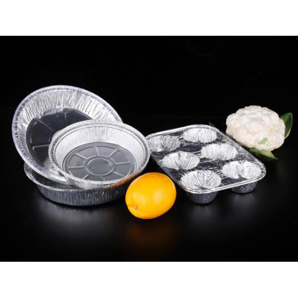 Small Size Catering Aluminium Foil Pie Dishes FDA certificate