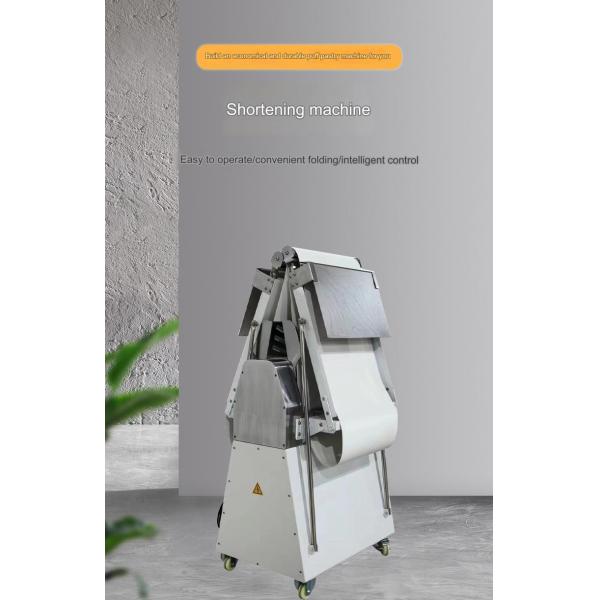 Food Beverage Stand Type Automatic Small Cookie Dough Roller Sheeter Machine Conveyor Belt and Roller Driven