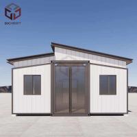 73m2 Casa dobrável de embalagem plana Containers Casas portáteis expansíveis